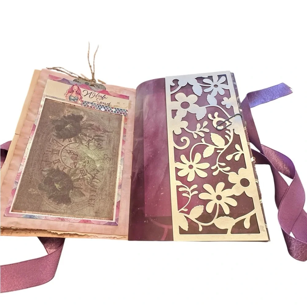 Handmade Under the Sea Mermaid Junk Journal